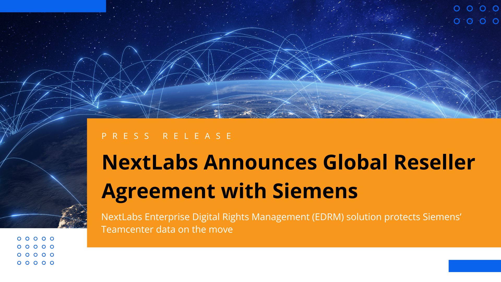 image - NXL announces global reseller agreement with Siemens