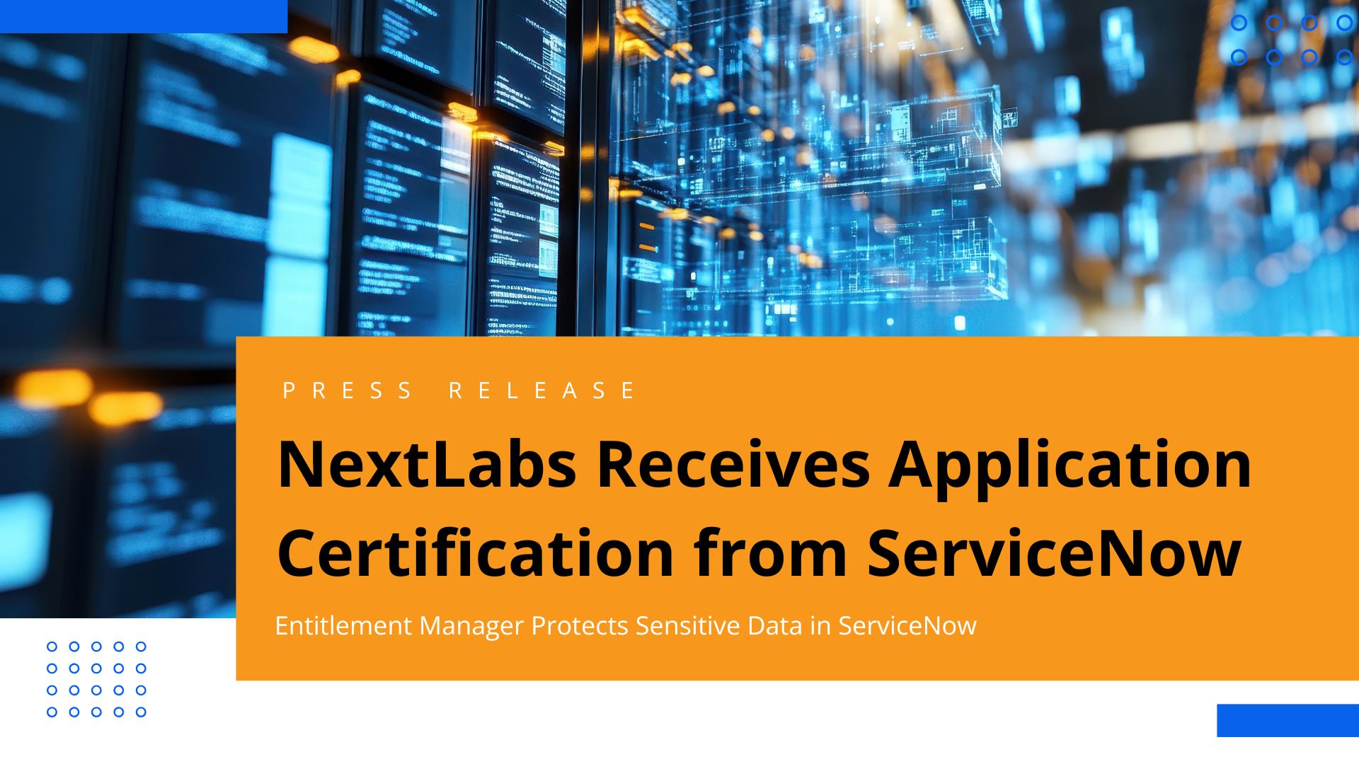 image - NXL received application certification from ServiceNow