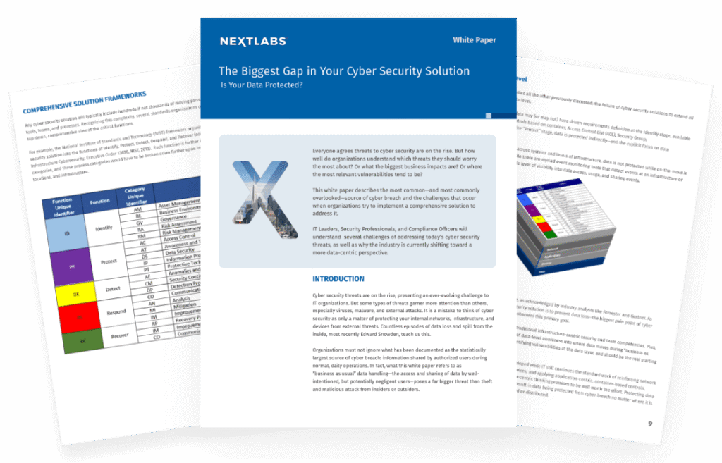 Whitepaper thumbnail image - The Biggest Gap in Your Cyber Security Solution