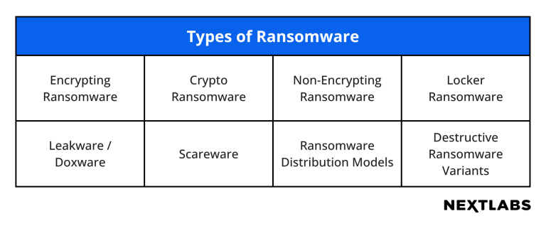 Types of Ransomware