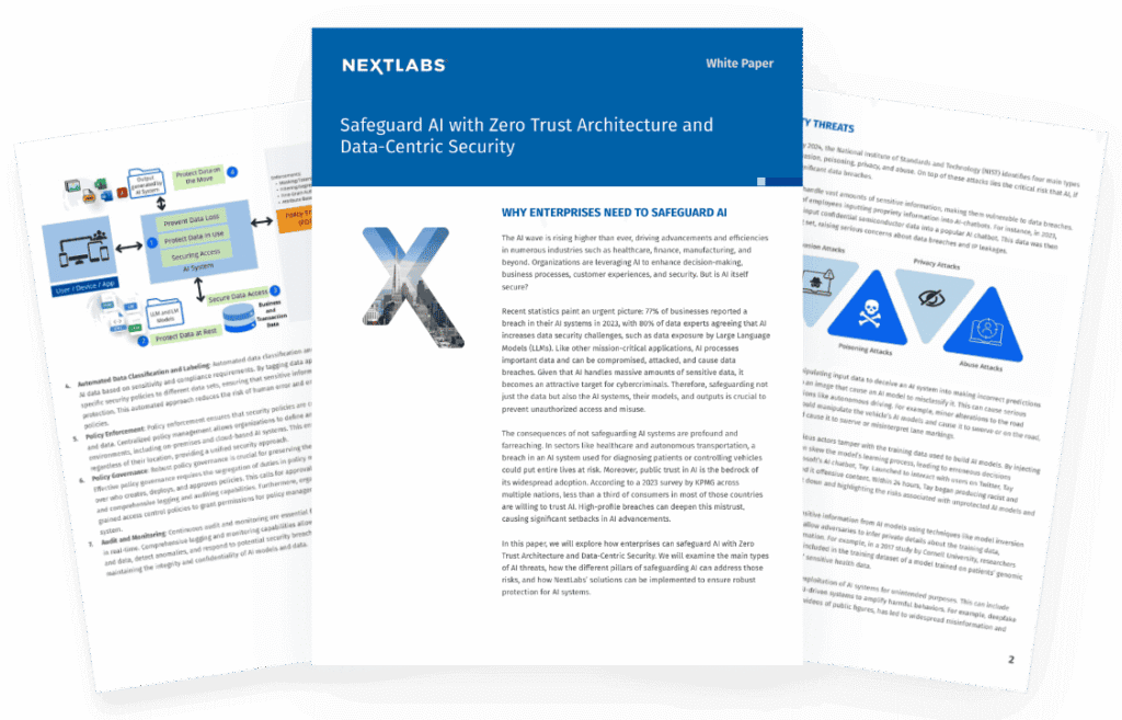 Whitepaper thumbnail image - Safeguard AI with Zero Trust Architecture and Data‑Centric Security