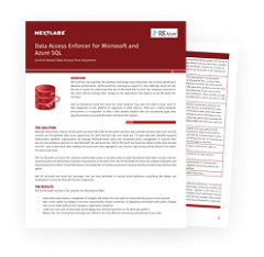 image - datasheet DAE for Microsoft Azure SQL