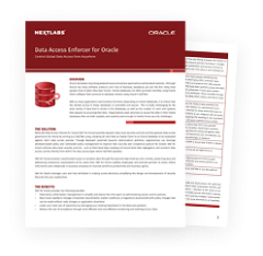 image - datasheet DAE for Oracle