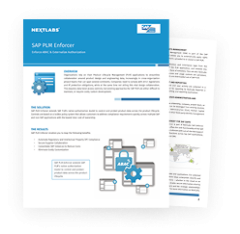 icon - datasheet sap plm enforcer