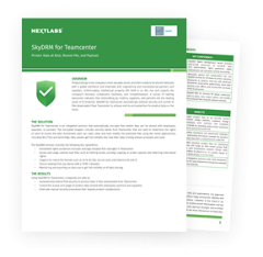image - datasheet SkyDRM for Siemens NX